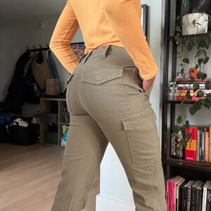 Madewell Olive Cargo Pants